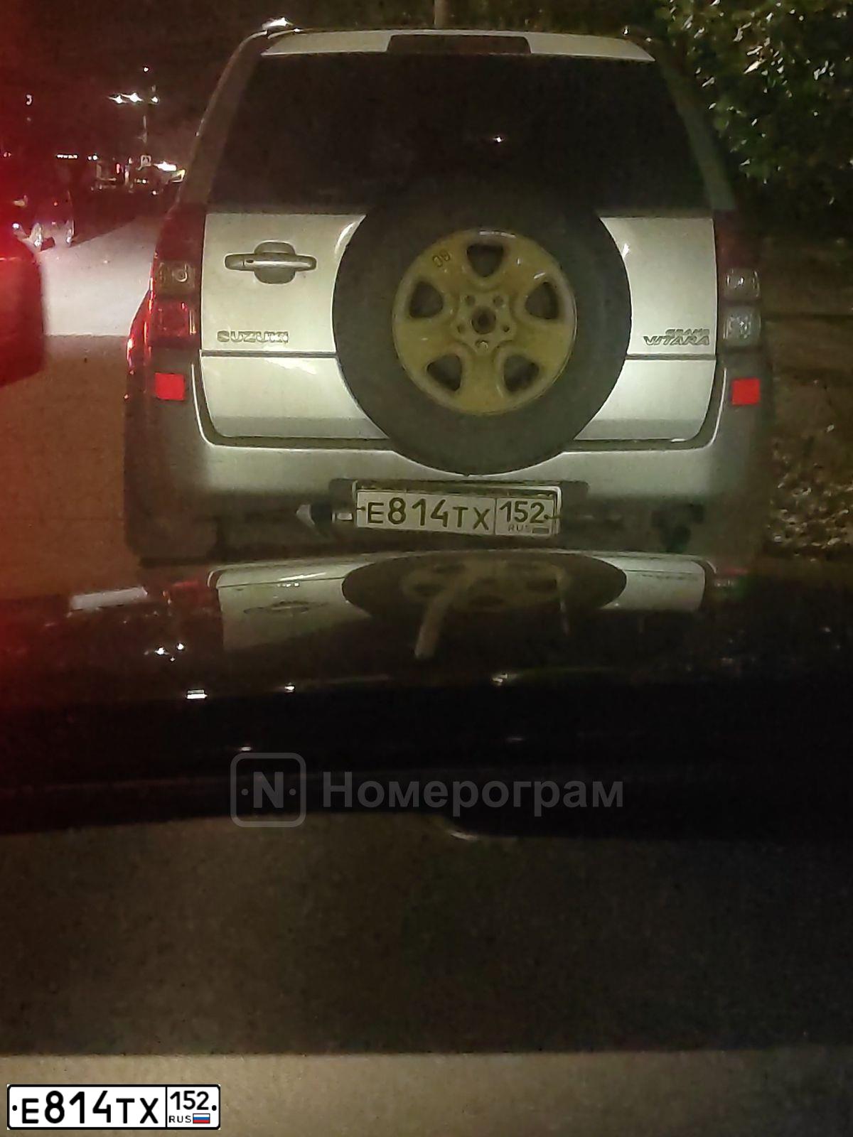 Фото автомобиля SUZUKI /GRAND/ VITARA, 2007 — госномер У777РР52. Цвет: СЕРЕБРИСТО-СЕРЫЙ