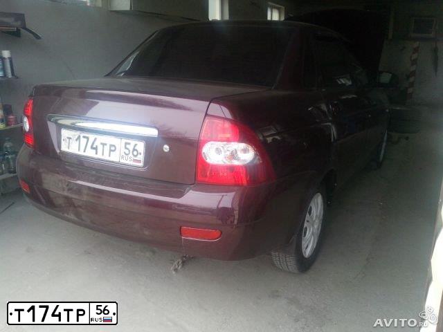 Фото автомобиля LADA 2170 PRIORA, 2009 — госномер М339КС774. Цвет: ТЕМНО-ВИШНЕВЫЙ