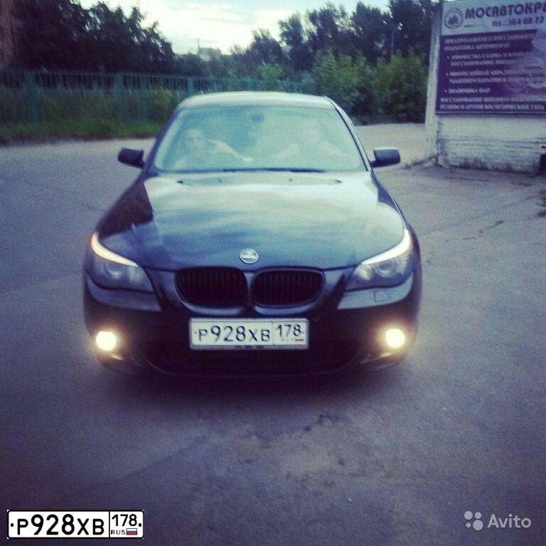 Фото автомобиля BMW SERIE 5, 2005 — госномер А937УМ147. Цвет: ЧЕРНЫЙ