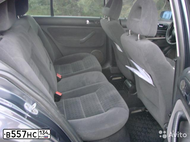 Фото автомобиля VOLKSWAGEN BORA, 2001 — госномер Е858МА07. Цвет: ЧЕРНЫЙ