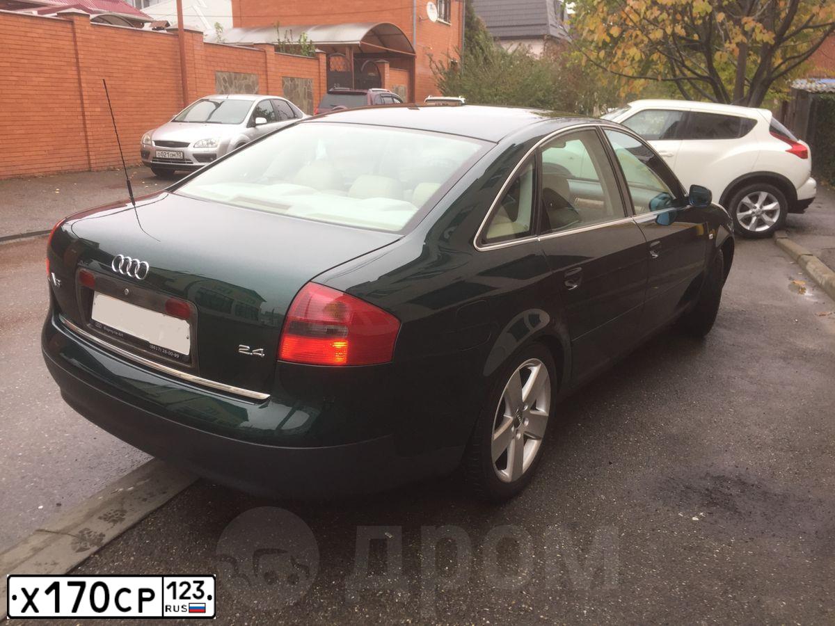 Фото автомобиля AUDI A6, 1998 — госномер А772АХ180. Цвет: ЗЕЛЕНЫЙ