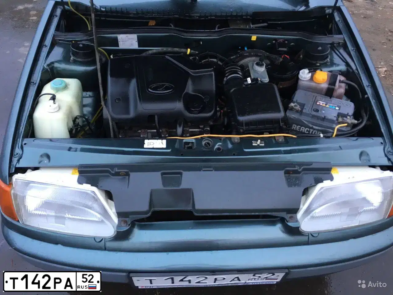 Фото автомобиля LADA 2114 SAMARA, 2007 — госномер С518ОА152. Цвет: Сине-зеленый