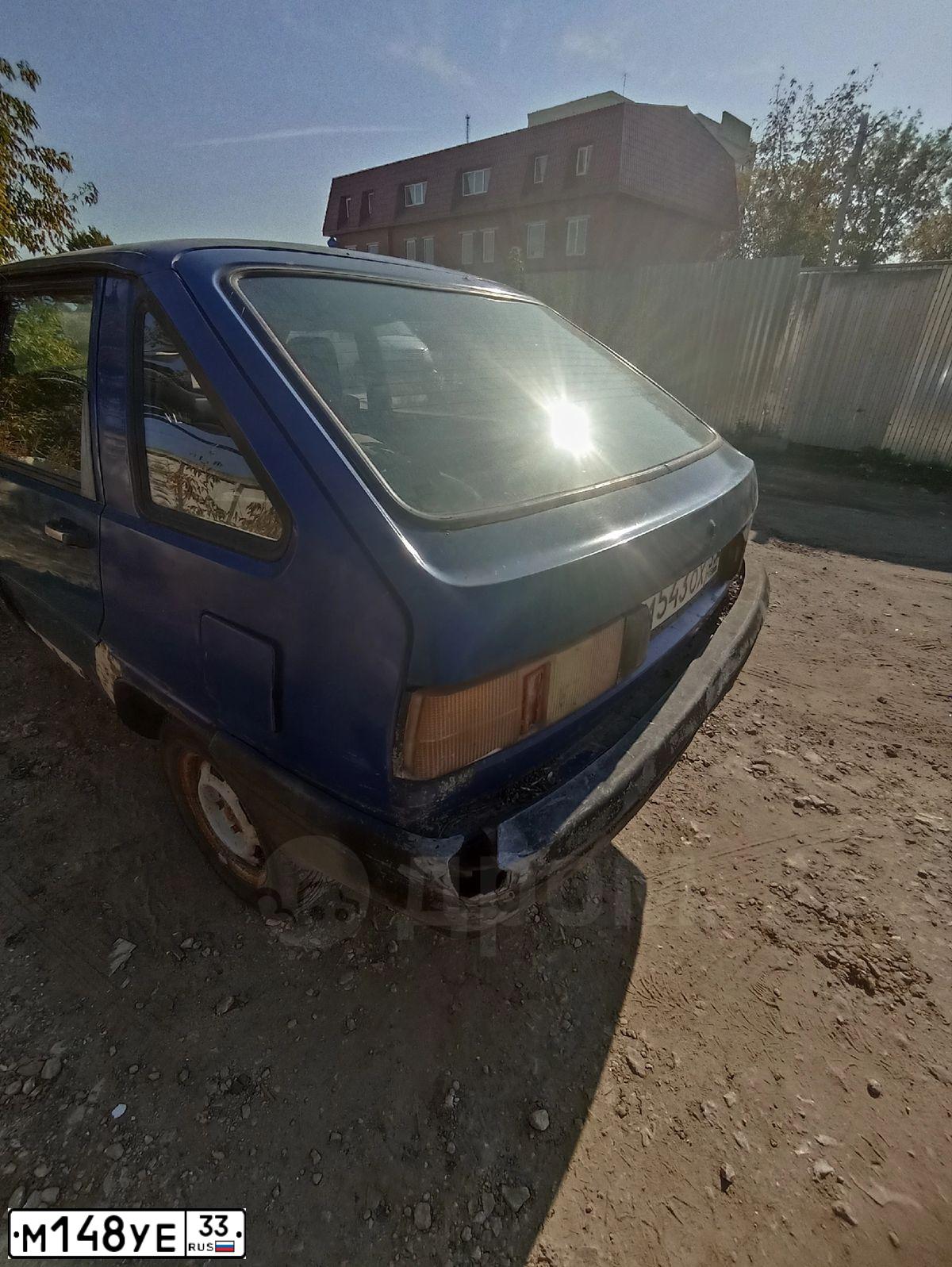 Фото автомобиля ИЖ 2126020, 2003 — госномер М543ОХ33. Цвет: синий