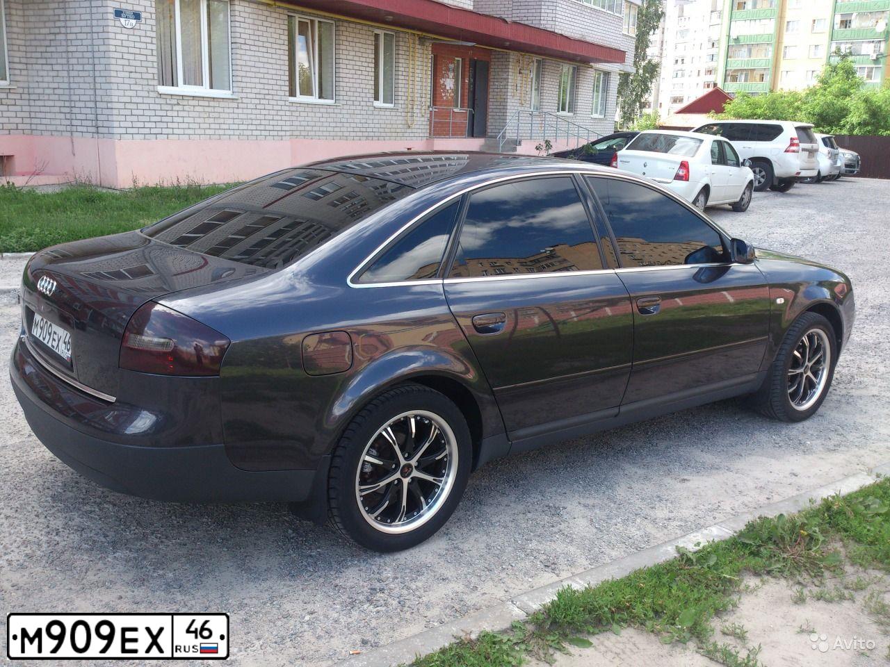 Фото автомобиля AUDI A6, 2000 — госномер М491КС76. Цвет: ФИОЛЕТОВЫЙ