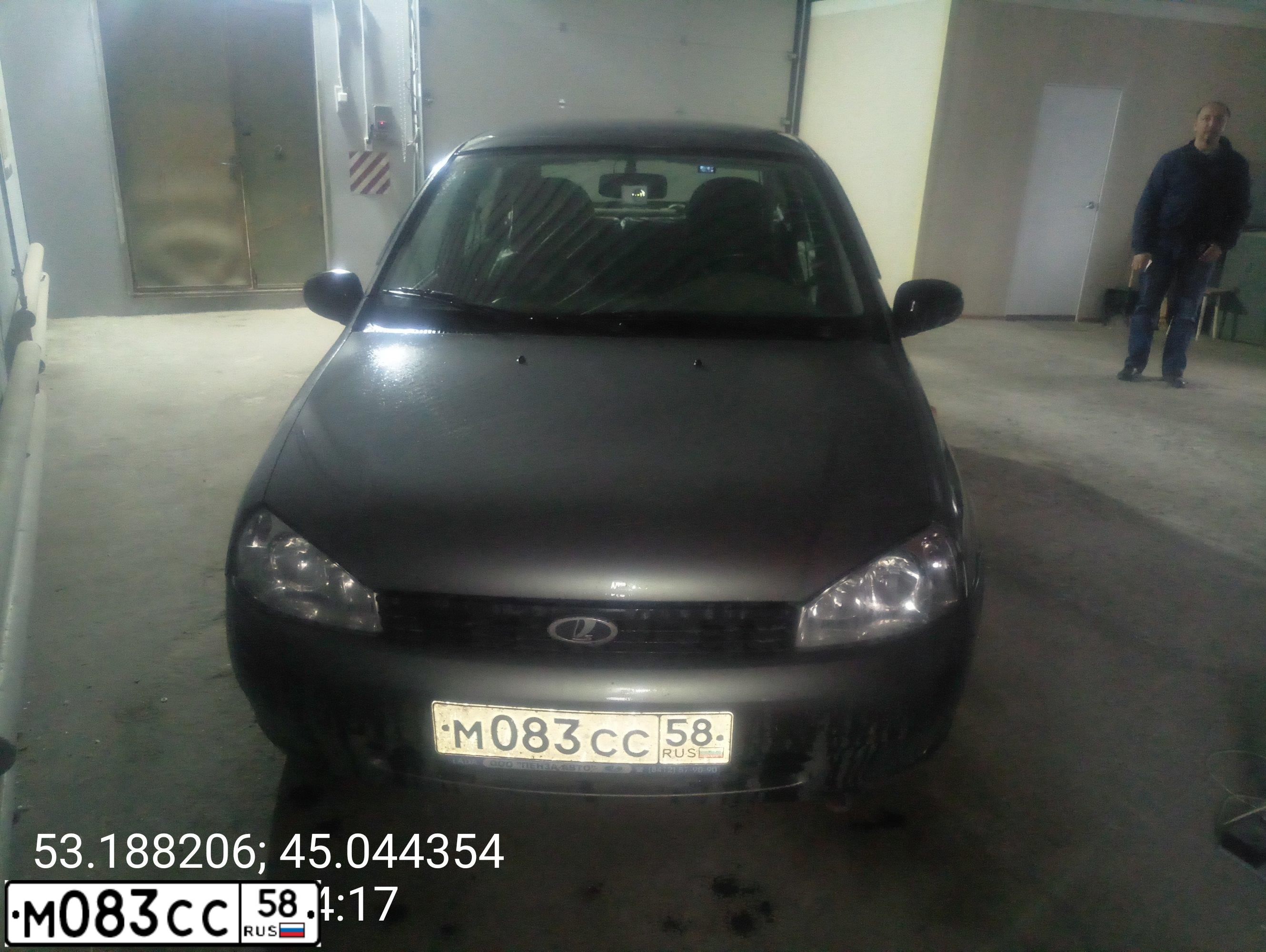 Фото автомобиля LADA 1118 KALINA, 2008 — госномер М083СС58