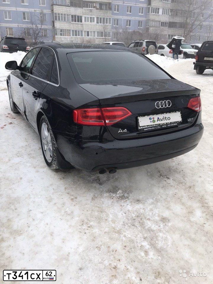 Фото автомобиля AUDI A4, 2008 — госномер С410ЕХ550. Цвет: ЧЕРНЫЙ