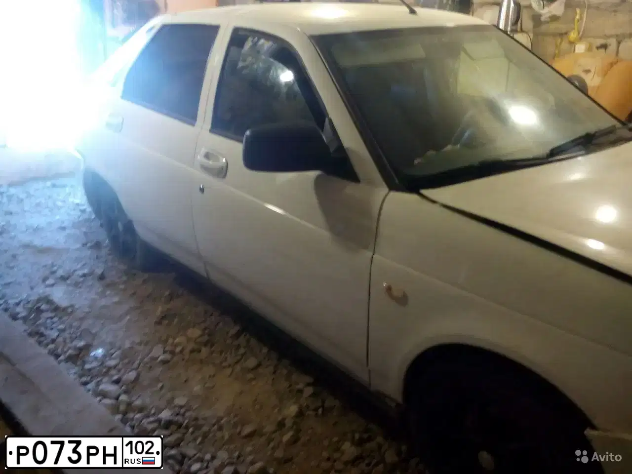 Фото автомобиля LADA 2172 PRIORA, 2014 — госномер Н478НУ126. Цвет: Белый