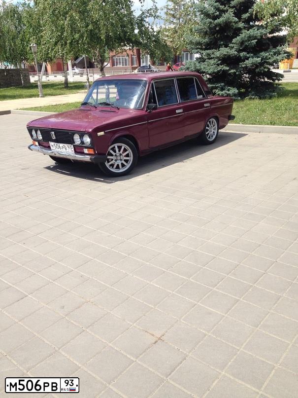 Фото автомобиля LADA 2106, 1999 — госномер М506РВ93. Цвет: ТЕМНО-БОРДОВЫЙ