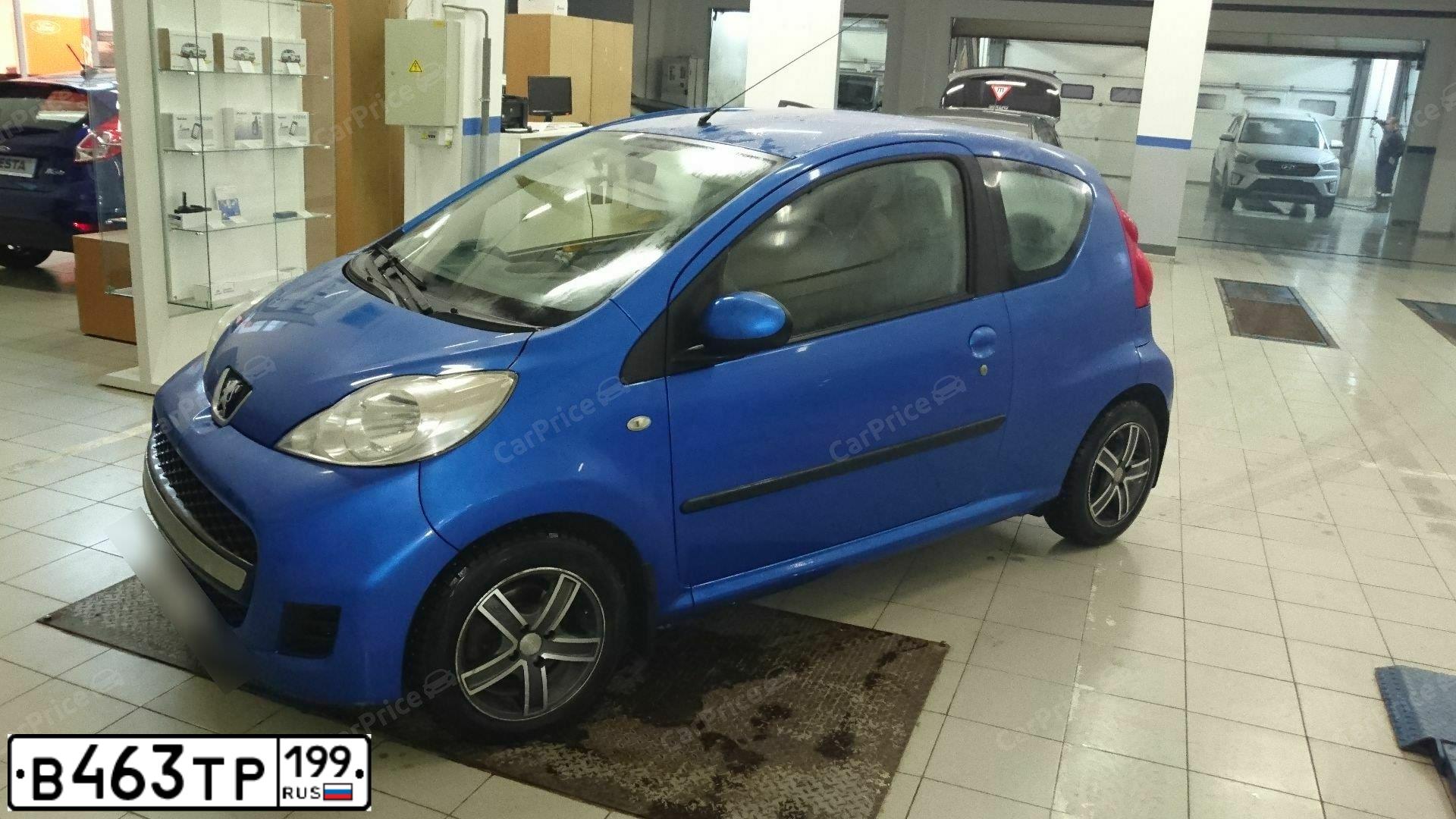 Фото автомобиля PEUGEOT 107, 2009 — госномер Х474МК763. Цвет: СИНИЙ ЯРКИЙ