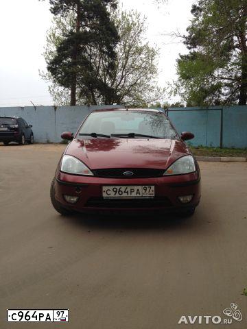 Фото автомобиля FORD FOCUS, 2004 — госномер М024ХО32. Цвет: ВИШНЕВЫЙ