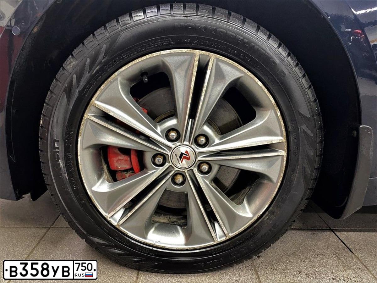 Фото автомобиля KIA MAGENTIS / OPTIMA, 2018 — госномер У312КУ136. Цвет: синий