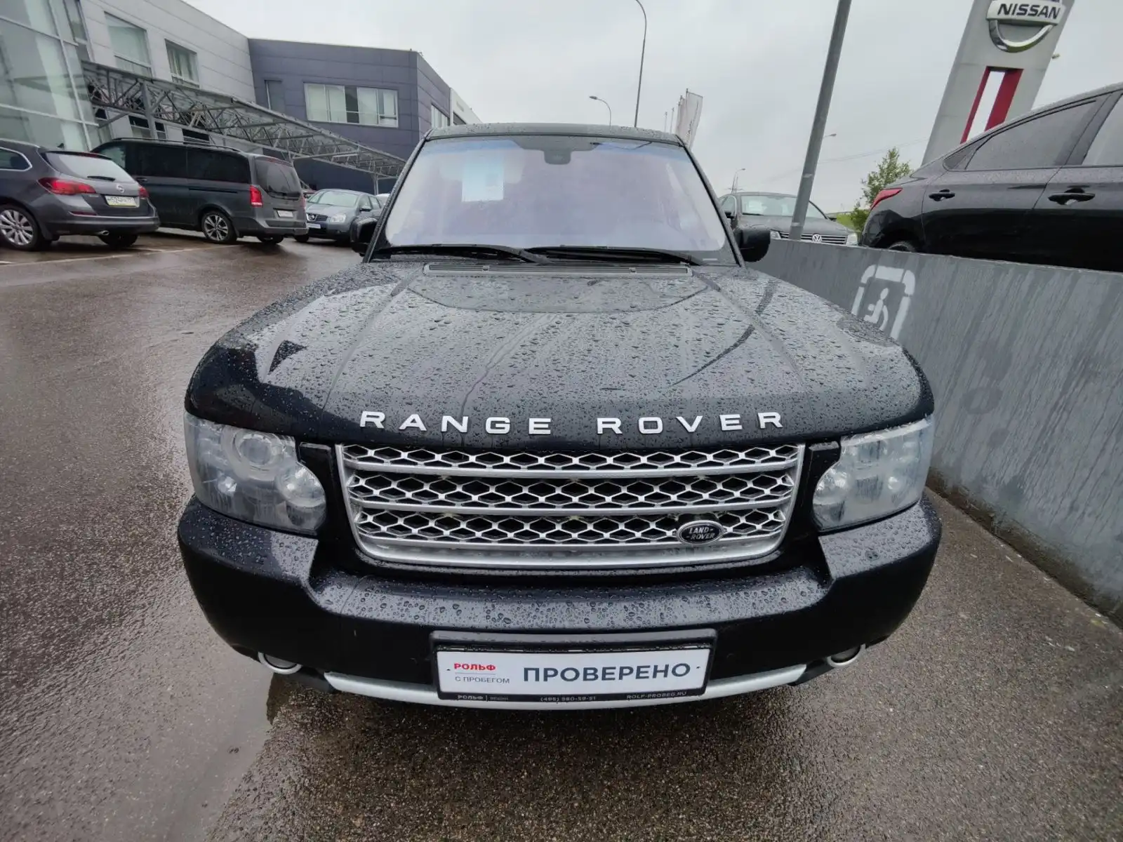 Фото автомобиля RENAULT LOGAN, 2008 — госномер Н929НР76. Цвет: Серый