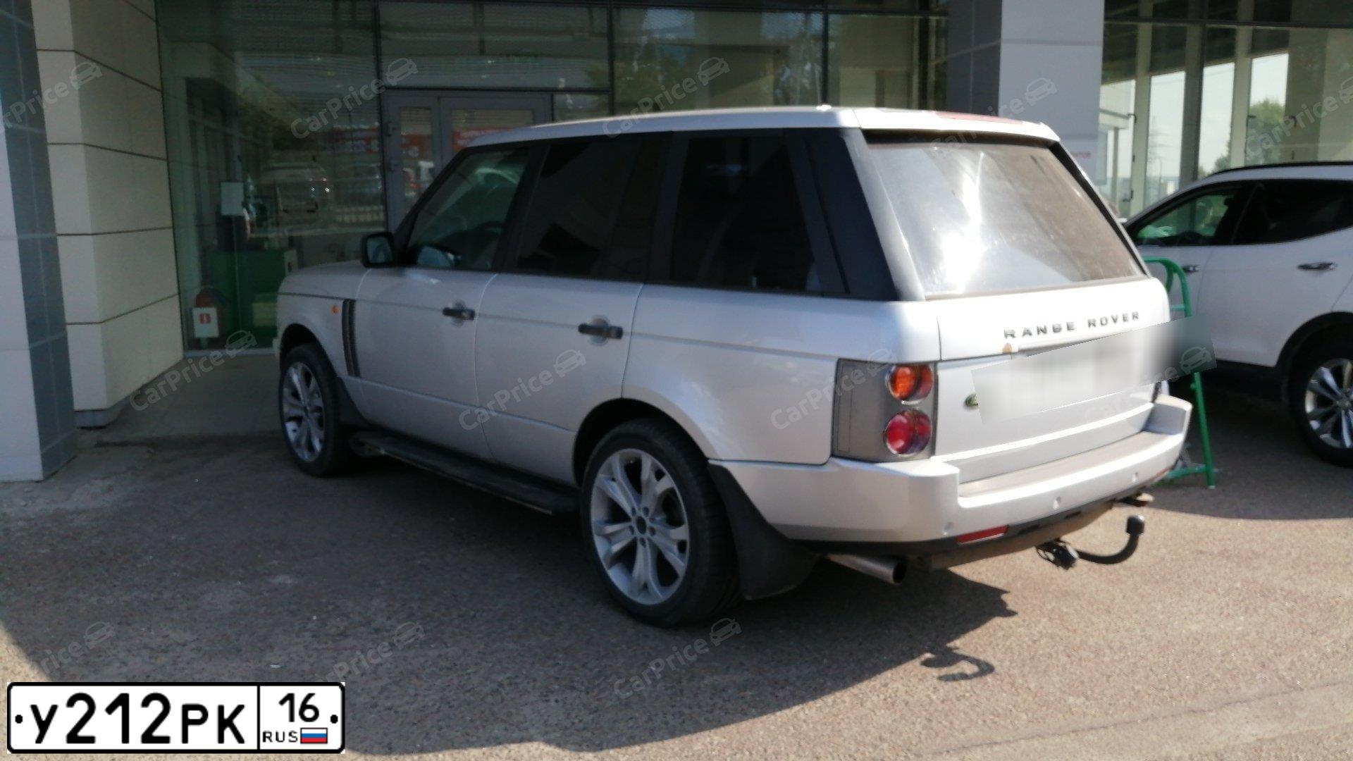 Фото автомобиля LANDROVER RANGE ROVER, 2002 — госномер М732МЕ116. Цвет: СЕРЕБРИСТЫЙ