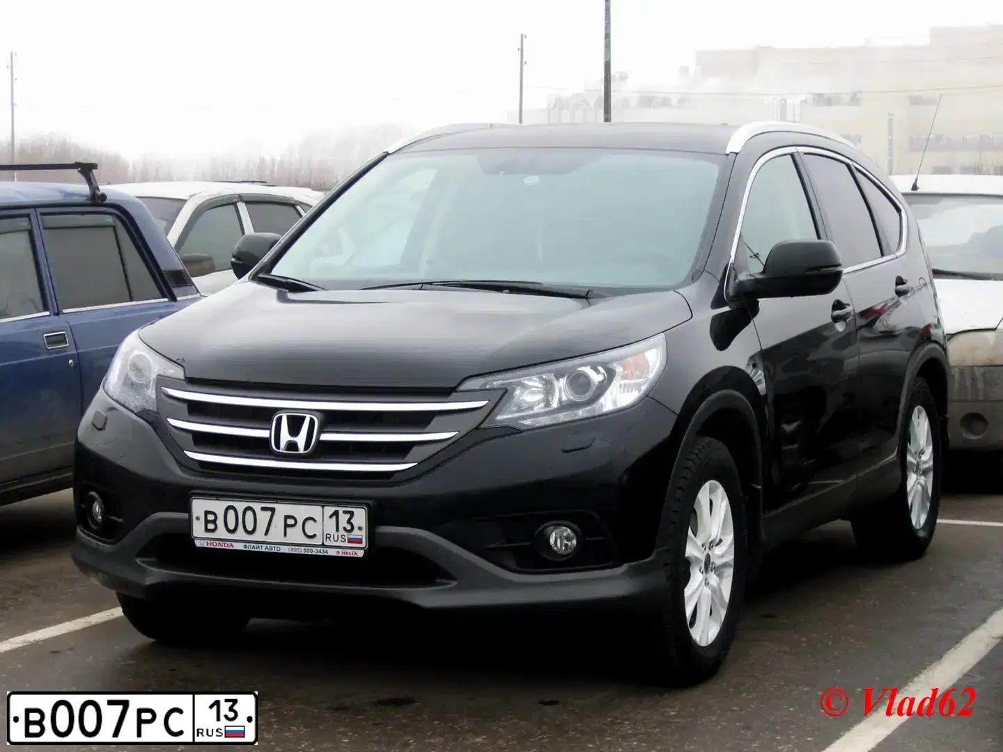 Фото автомобиля HONDA CR-V, 2012 — госномер М330ХС13