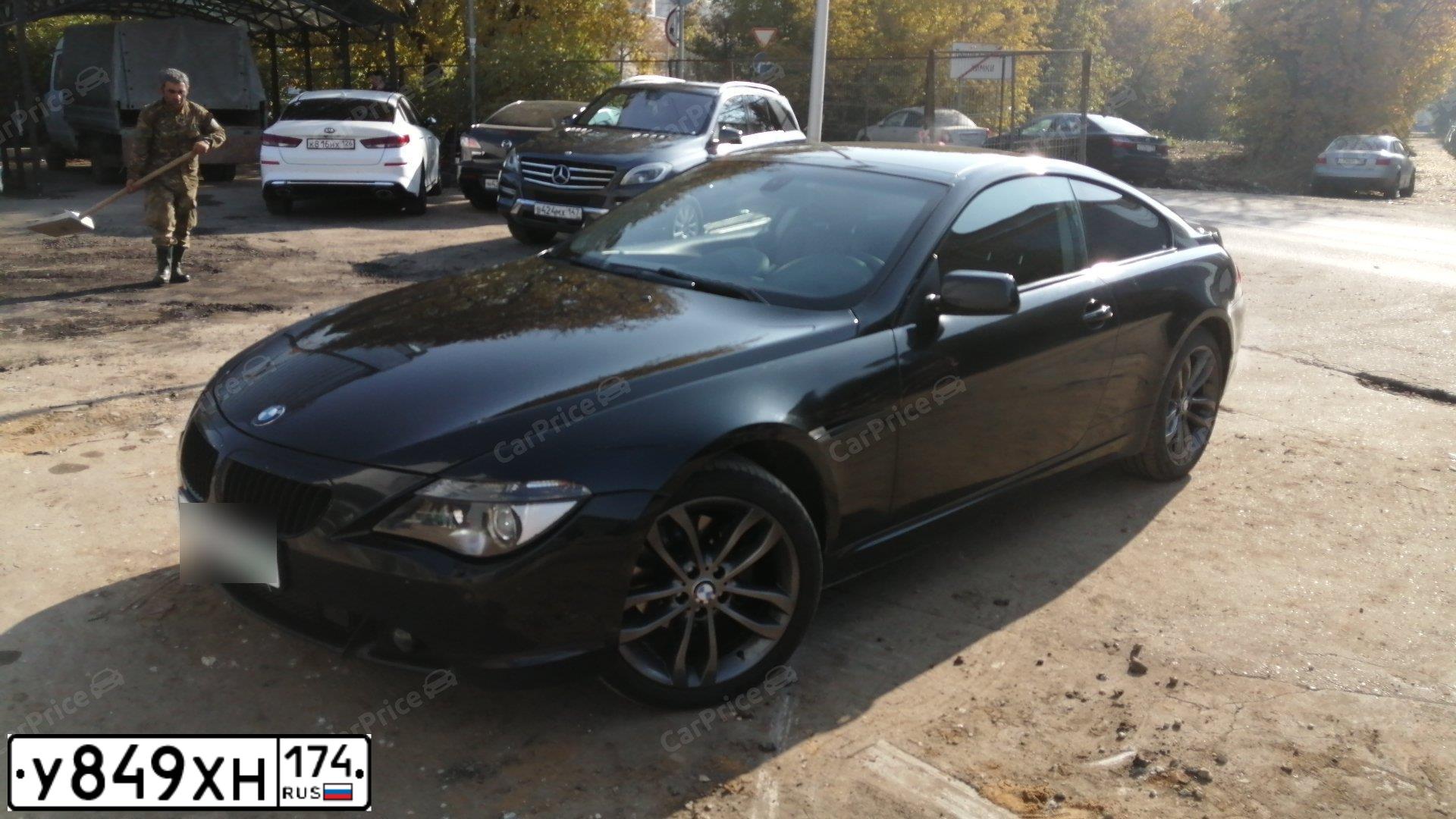 Фото автомобиля BMW SERIE 6, 2006 — госномер Х174УА102. Цвет: ЧЕРНЫЙ