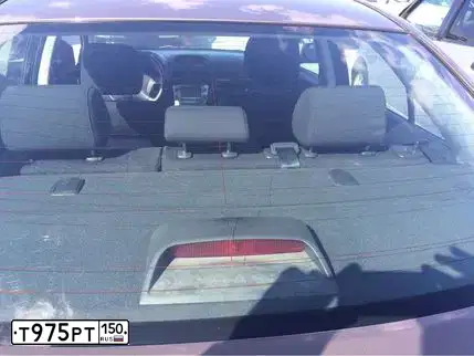 Фото автомобиля NISSAN X-TRAIL, 2008 — госномер А800УМ24. Цвет: Серебристый