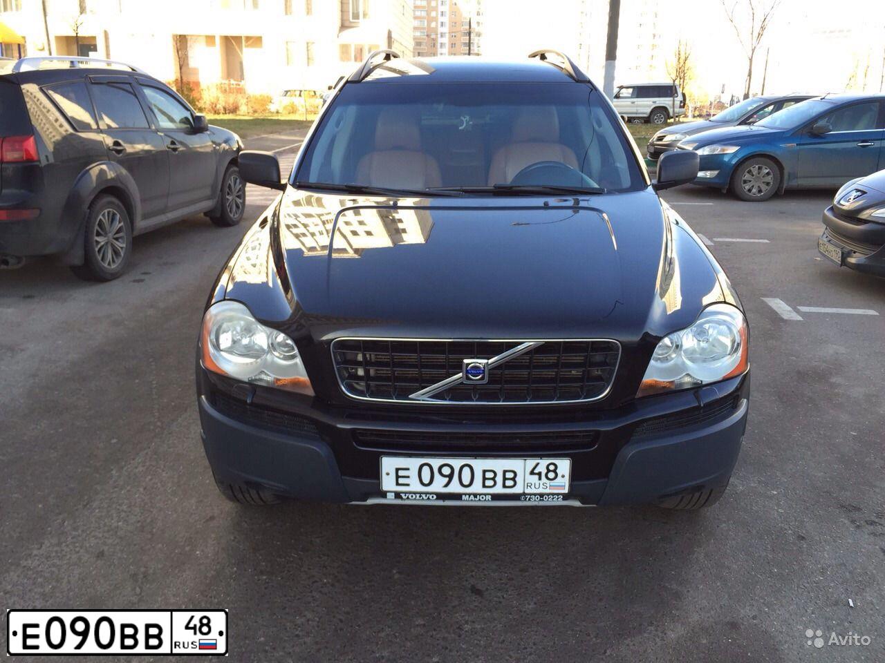 Фото автомобиля VOLVO XC90, 2006 — госномер Н191АУ77. Цвет: ЧЕРНЫЙ