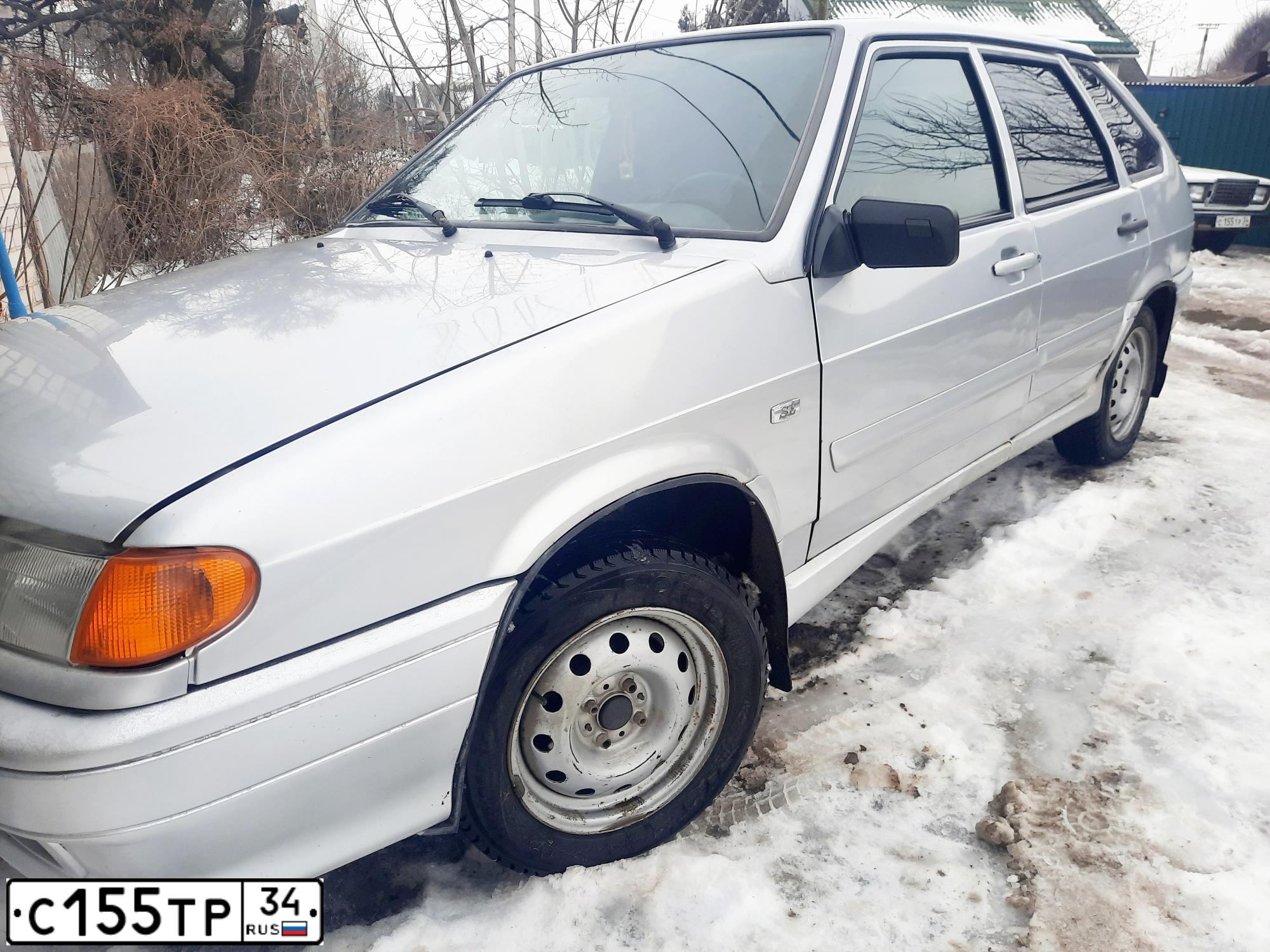 Фото автомобиля LADA 2107, 2012 — госномер С155ТР34. Цвет: ЯРКО БЕЛЫЙ