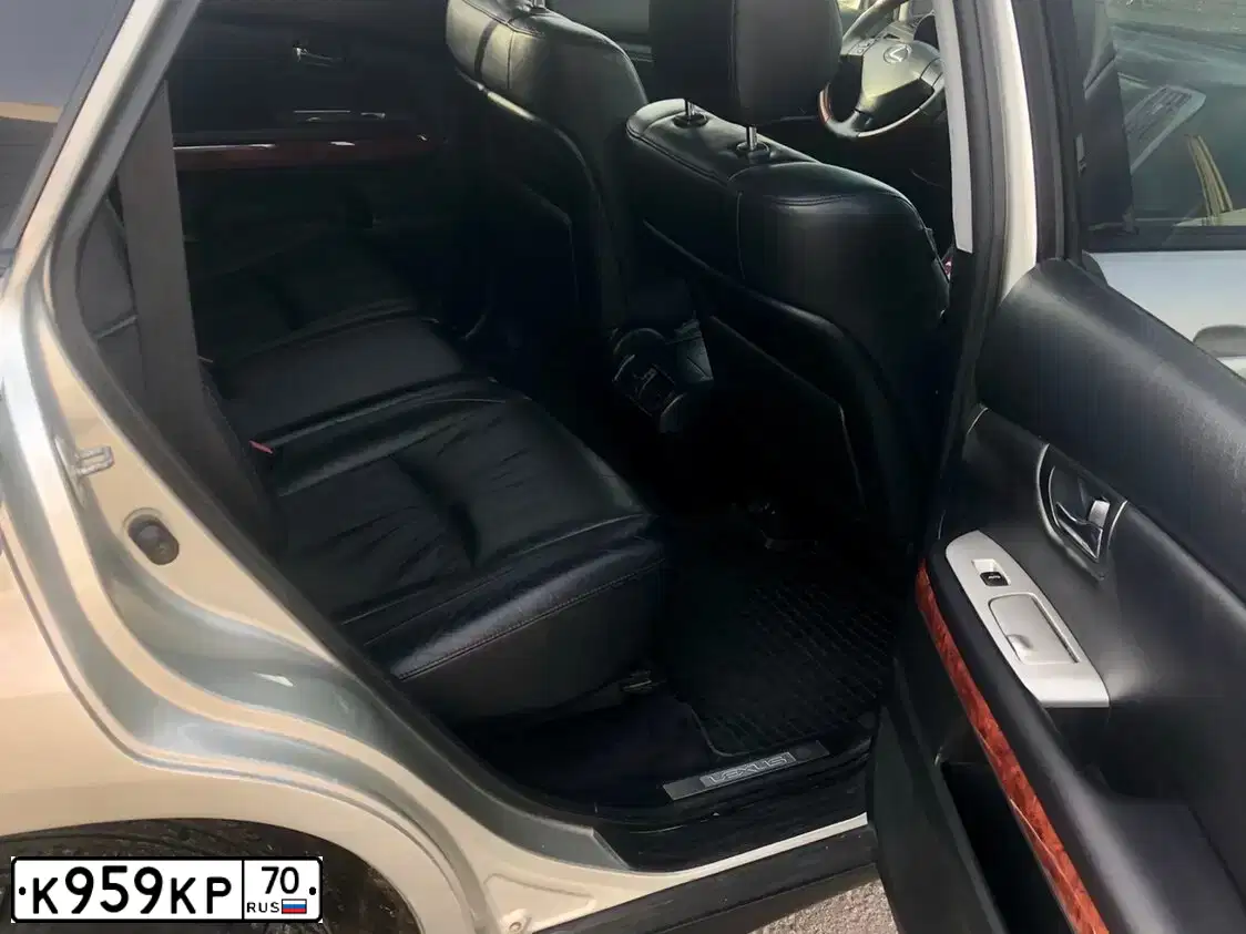 Фото автомобиля LEXUS RX, 2004 — госномер М033АА36. Цвет: Серебристый