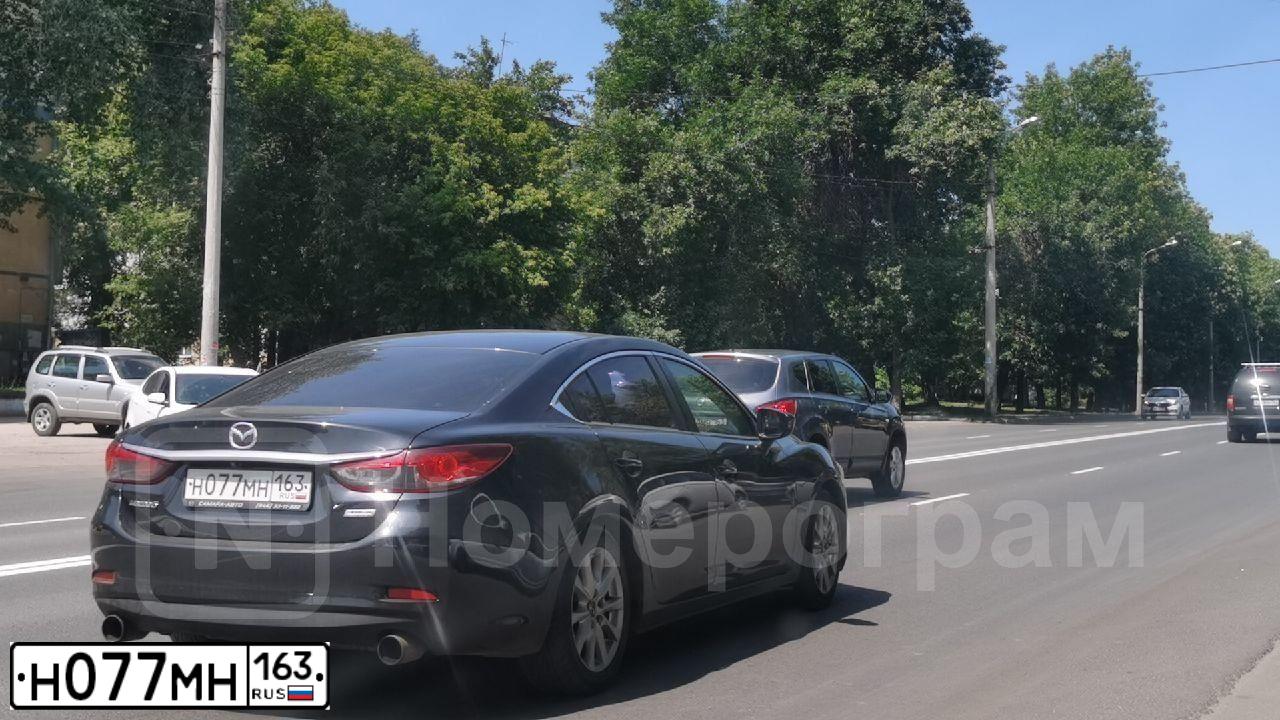 Фото автомобиля LADA 2170 PRIORA, 2010 — госномер Х759КН163. Цвет: СИНЕ-ЧЕРНЫЙ