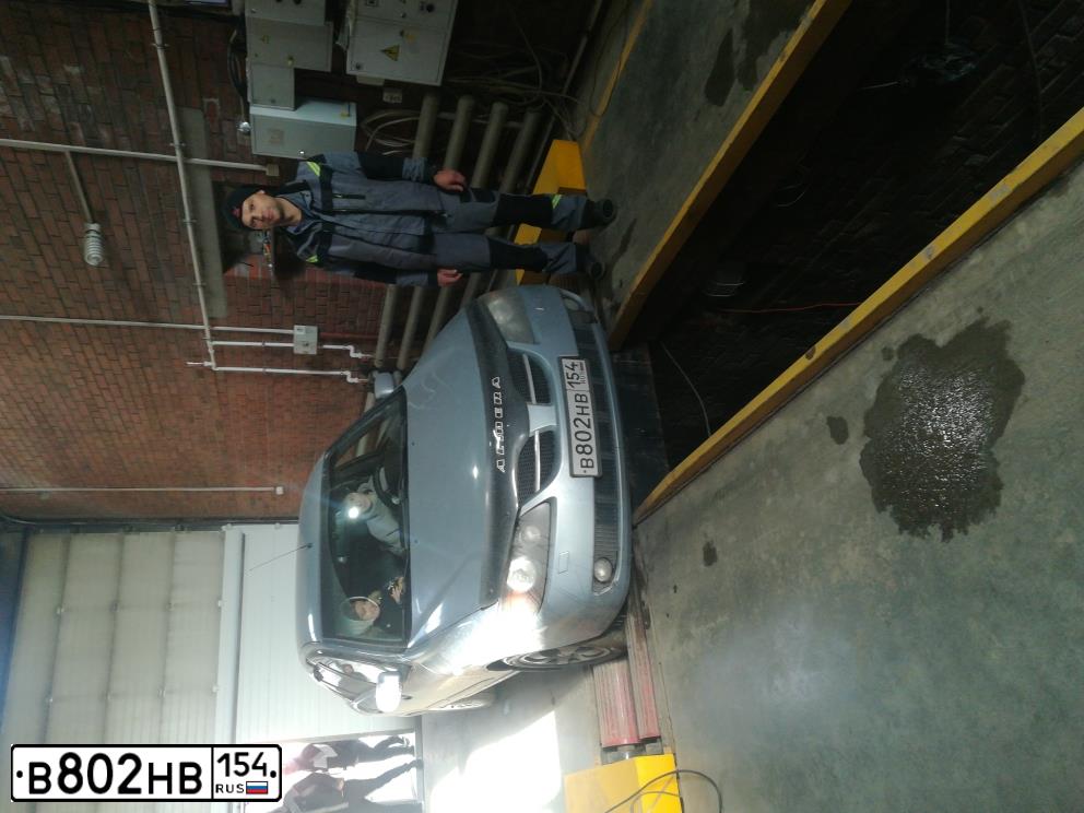 Фото автомобиля NISSAN ALMERA, 2006 — госномер В802НВ154. Цвет: голубой