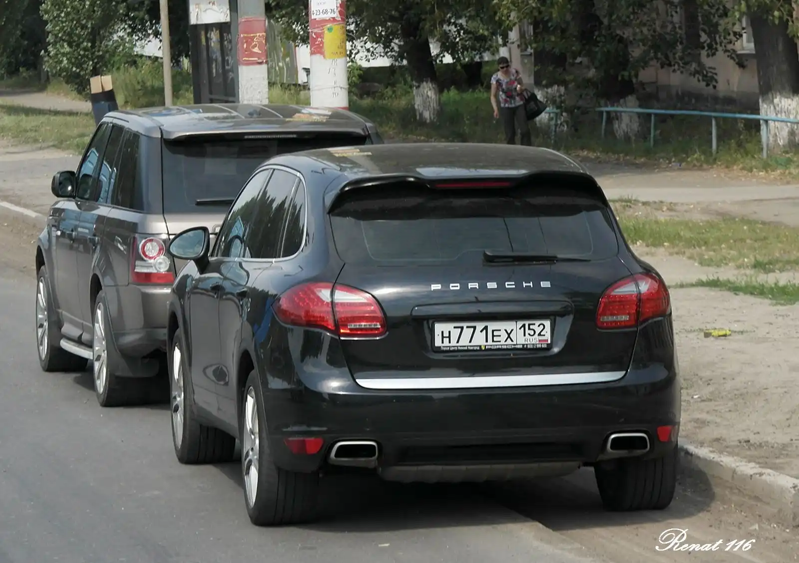 Фото автомобиля PORSCHE CAYENNE, 2011 — госномер О707АМ180