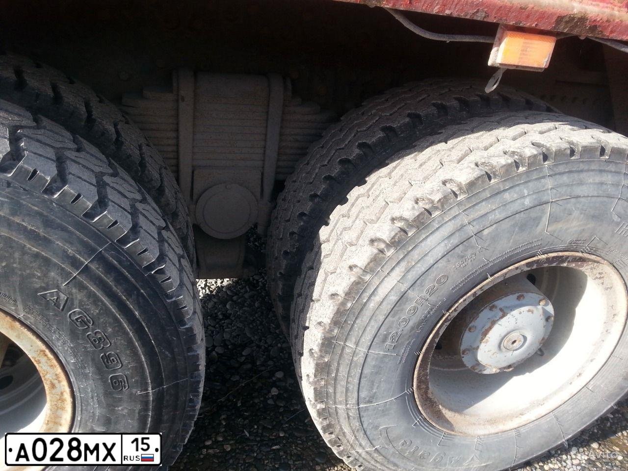 Фото автомобиля FAW 325 /6X4/, 2008 — госномер В927ММ82. Цвет: Красный