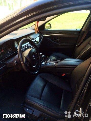 Фото автомобиля BMW SERIE 5, 2010 — госномер Р409АК46. Цвет: ЧЕРНЫЙ