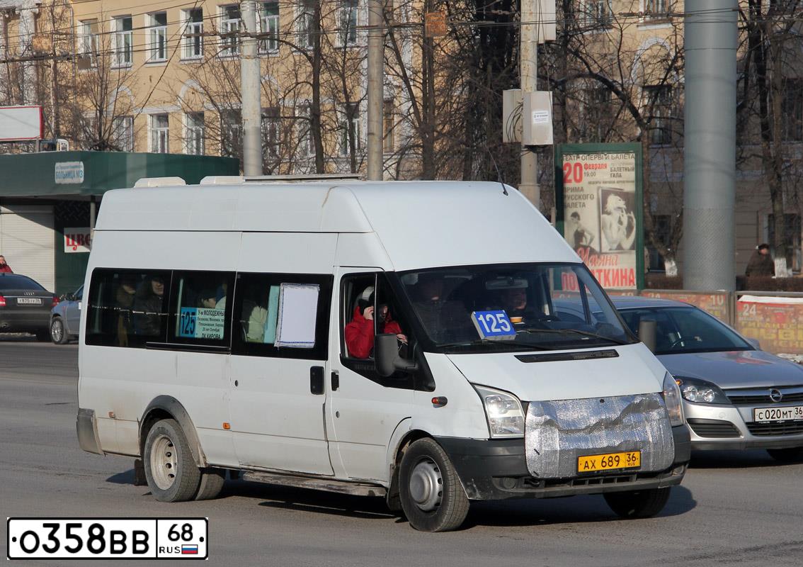 Фото автомобиля FORD TRANSIT, 2008 — госномер О358ВВ68