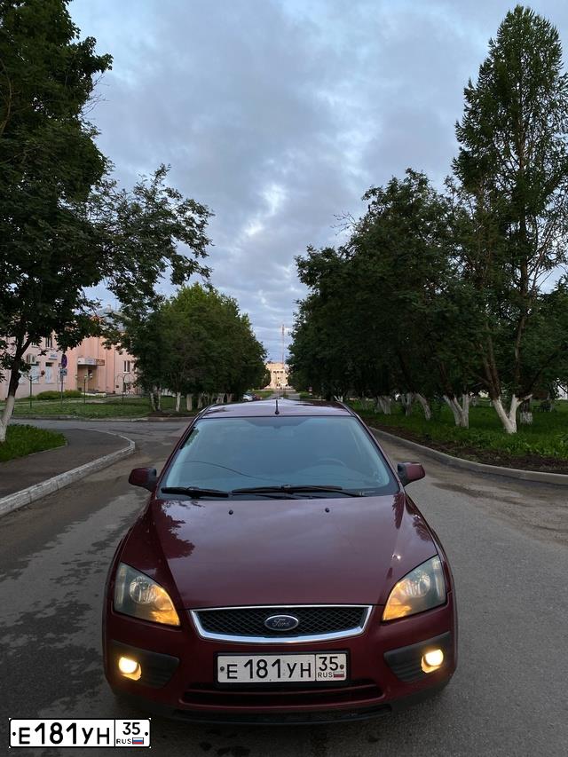 Фото автомобиля FORD FOCUS, 2005 — госномер В668НС76