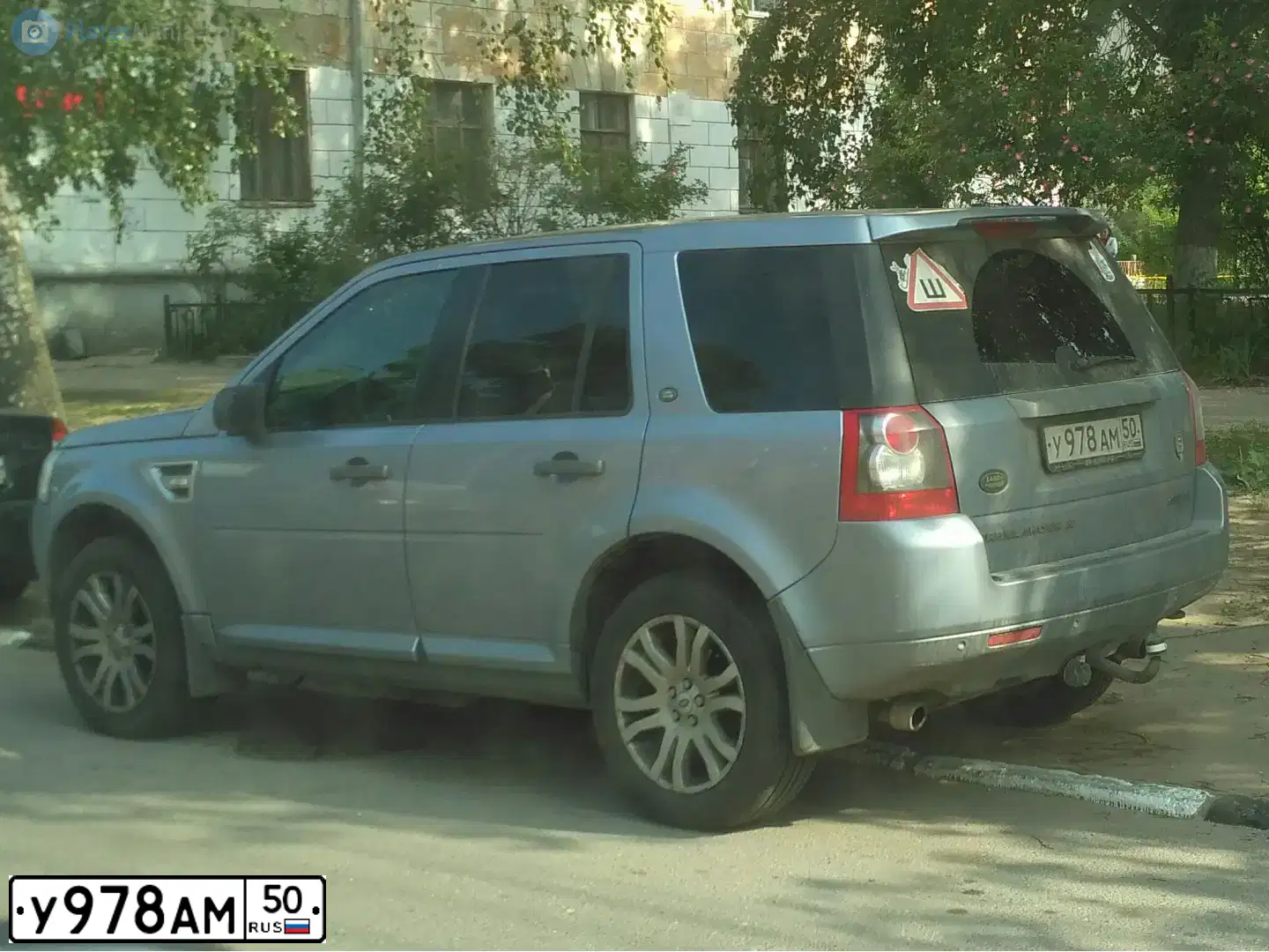 Фото автомобиля LANDROVER FREELANDER, 2008 — госномер У791ВК71. Цвет: СЕРО-СИНИЙ