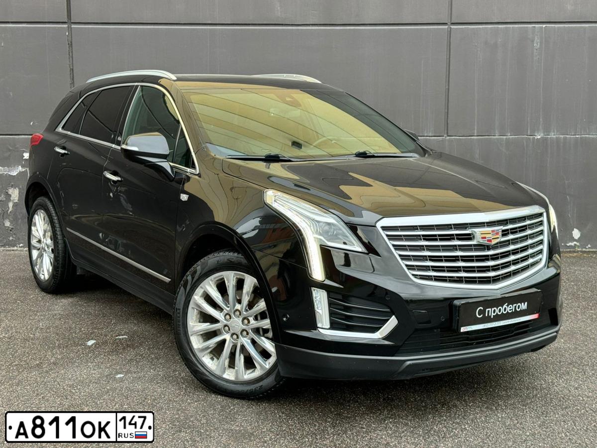 Фото автомобиля CADILLAC XT5, 2016 — госномер В506ОТ51. Цвет: ЧЕРНЫЙ