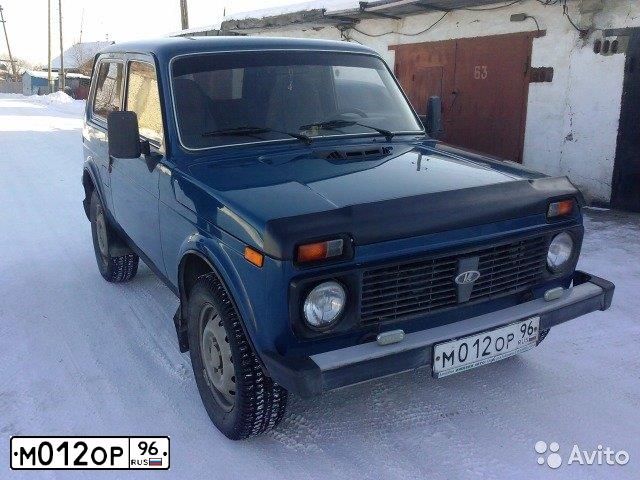 Фото автомобиля LADA 2121 NIVA, 2008 — госномер В319НТ196. Цвет: Сине-зеленый