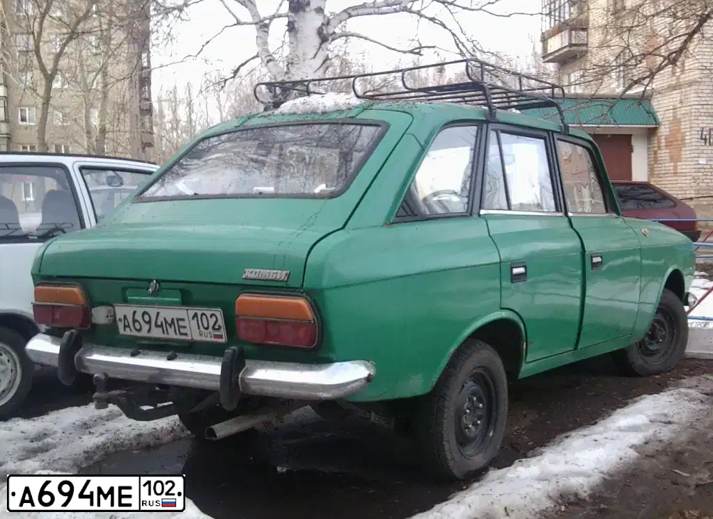 Фото автомобиля IZH 2125, 1992 — госномер А694МЕ102. Цвет: ЛОЗА