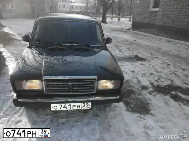 Фото автомобиля LADA 2107, 2006 — госномер Н204КЕ174. Цвет: сине-зеленый