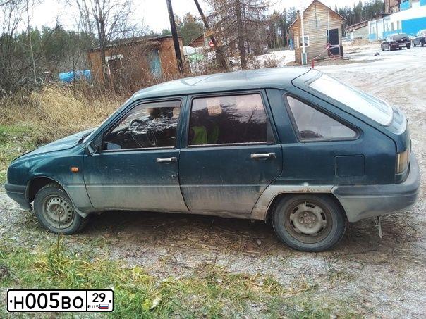 Фото автомобиля IZH 2126, 2001 — госномер Н005ВО29. Цвет: ЗЕЛЕНАЯ МУРЕНА
