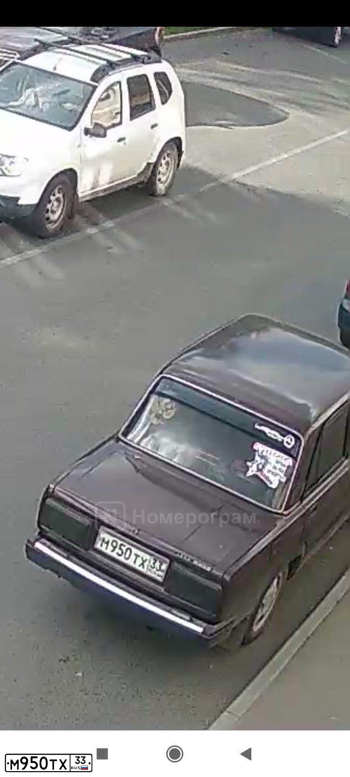 Фото автомобиля LADA 2105 LADA, 2007 — госномер М950ТХ33. Цвет: ТЕМНО-ВИШНЕВЫЙ