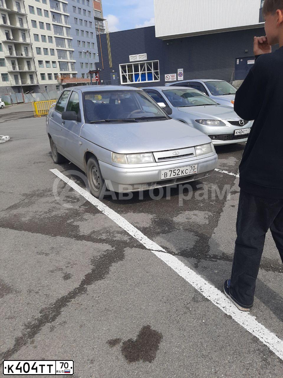 Фото автомобиля MAZDA 6, 2005 — госномер Р635СО70. Цвет: СЕРЫЙ