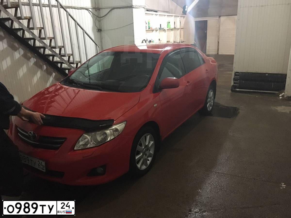 Фото автомобиля MITSUBISHI LANCER, 2007 — госномер О989ТУ24. Цвет: СЕРЫЙ