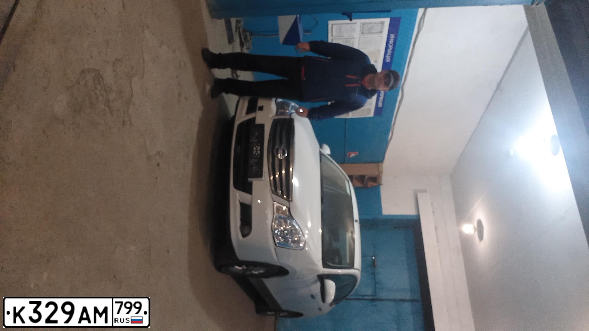 Фото автомобиля NISSAN ALMERA /AVTOVAZ/, 2017 — госномер О569УС790. Цвет: БЕЛЫЙ