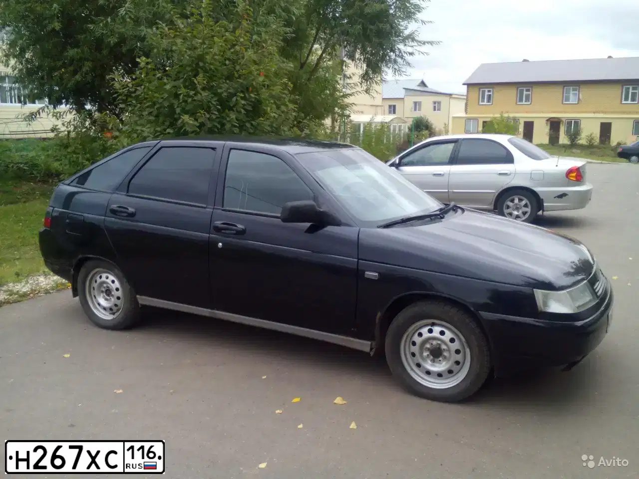 Фото автомобиля ВАЗ 21124, 2007 — госномер М768ЕЕ774. Цвет: СИНЕ-ЧЕРНЫЙ