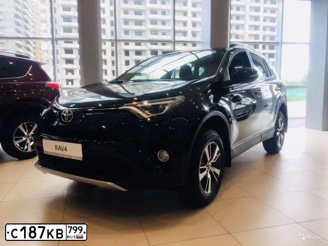 Фото автомобиля TOYOTA RAV4, 2018 — госномер С187КВ799. Цвет: ЧЕРНЫЙ МЕТАЛЛИК
