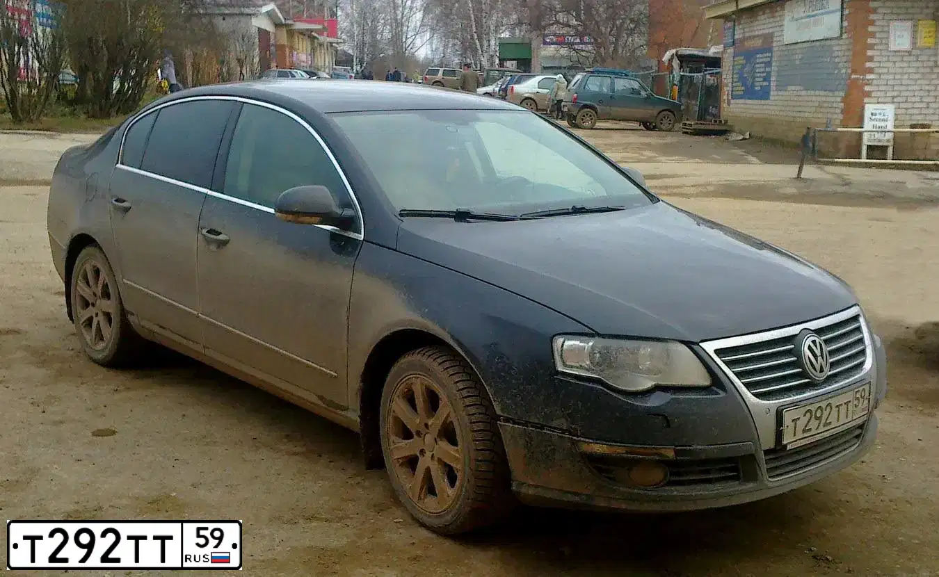 Фото автомобиля VOLKSWAGEN PASSAT, 2007 — госномер К945ТА763