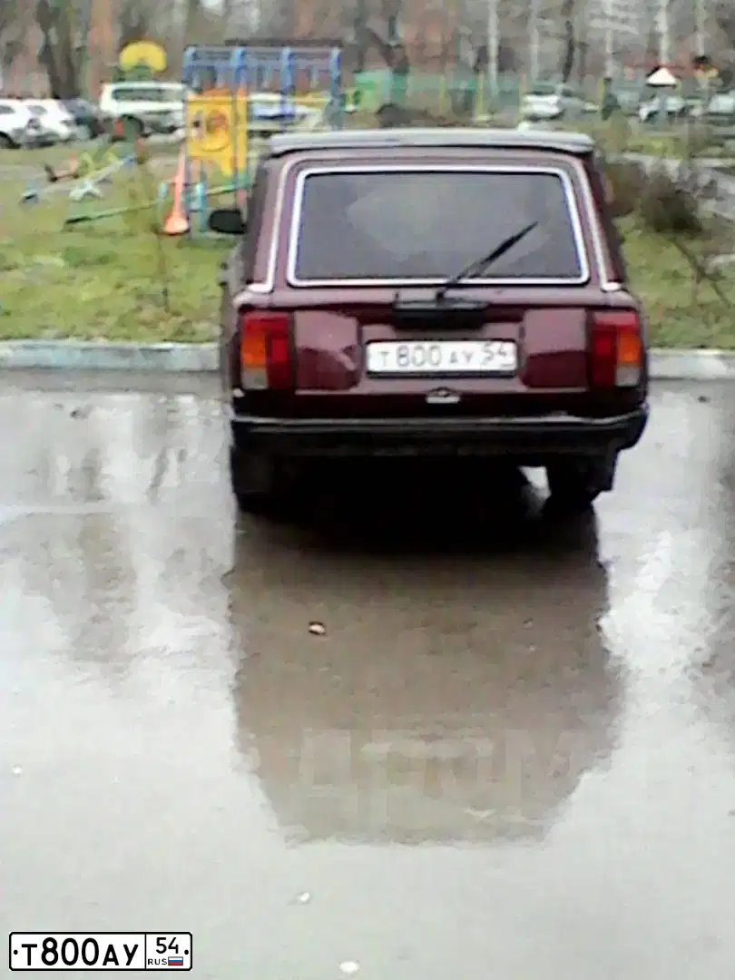Фото автомобиля LADA 2104, 2002 — госномер Т800АУ54. Цвет: Т БОРДОВЫЙ