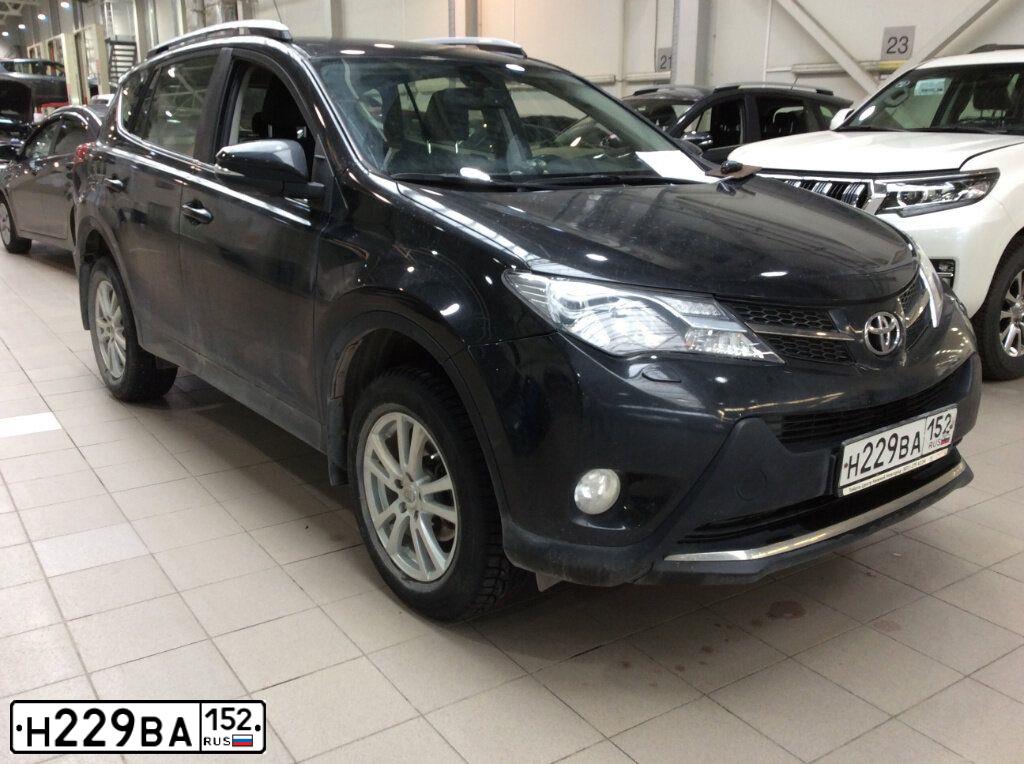 Фото автомобиля TOYOTA RAV4, 2014 — госномер С789АВ58. Цвет: ЧЕРНЫЙ