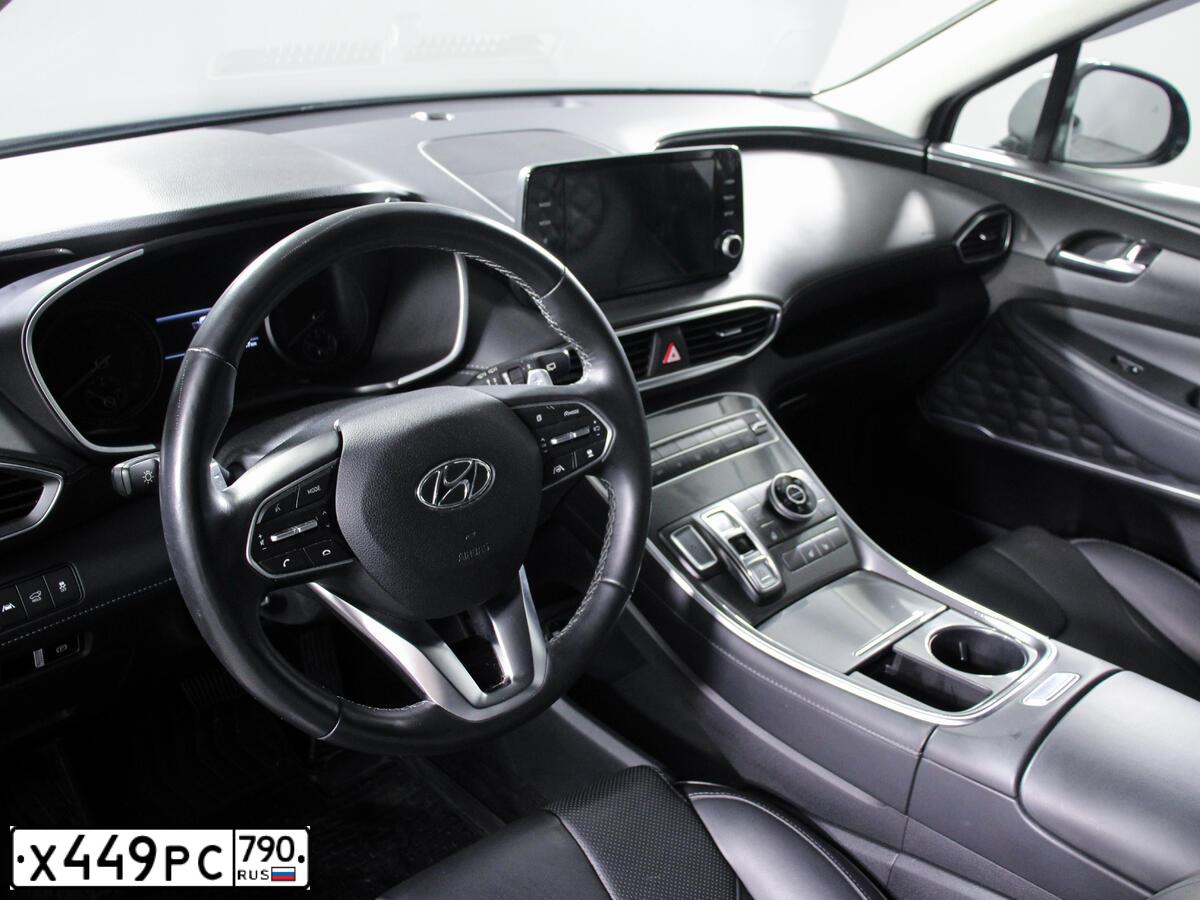 Фото автомобиля HYUNDAI SANTA FE, 2021 — госномер Е382ЕС76