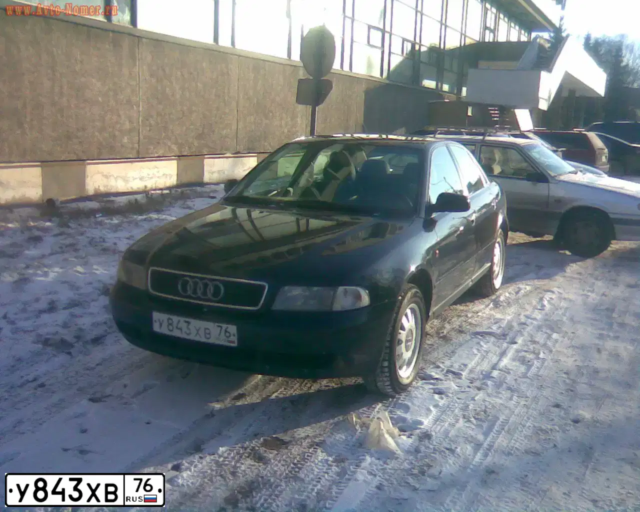 Фото автомобиля AUDI A4, 1998 — госномер В719ОЕ37. Цвет: ЧЕРНЫЙ