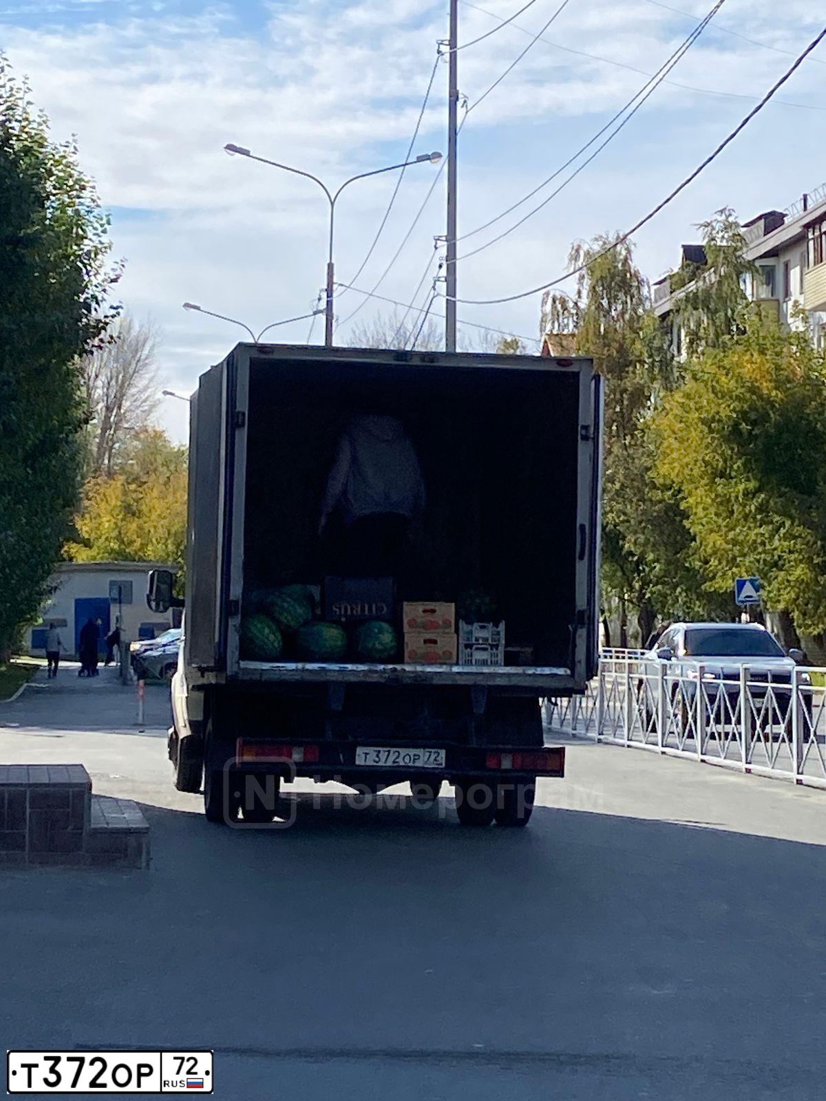 Фото автомобиля GAZ 3302 GAZEL, 2014 — госномер Т372ОР72. Цвет: Белый