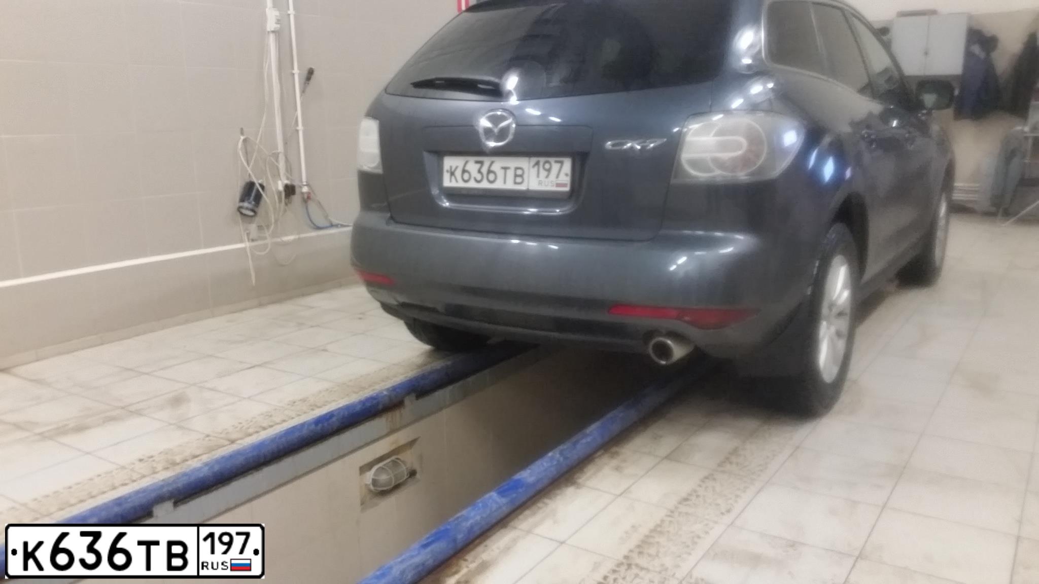 Фото автомобиля MAZDA CX-7, 2011 — госномер Р035ТВ40