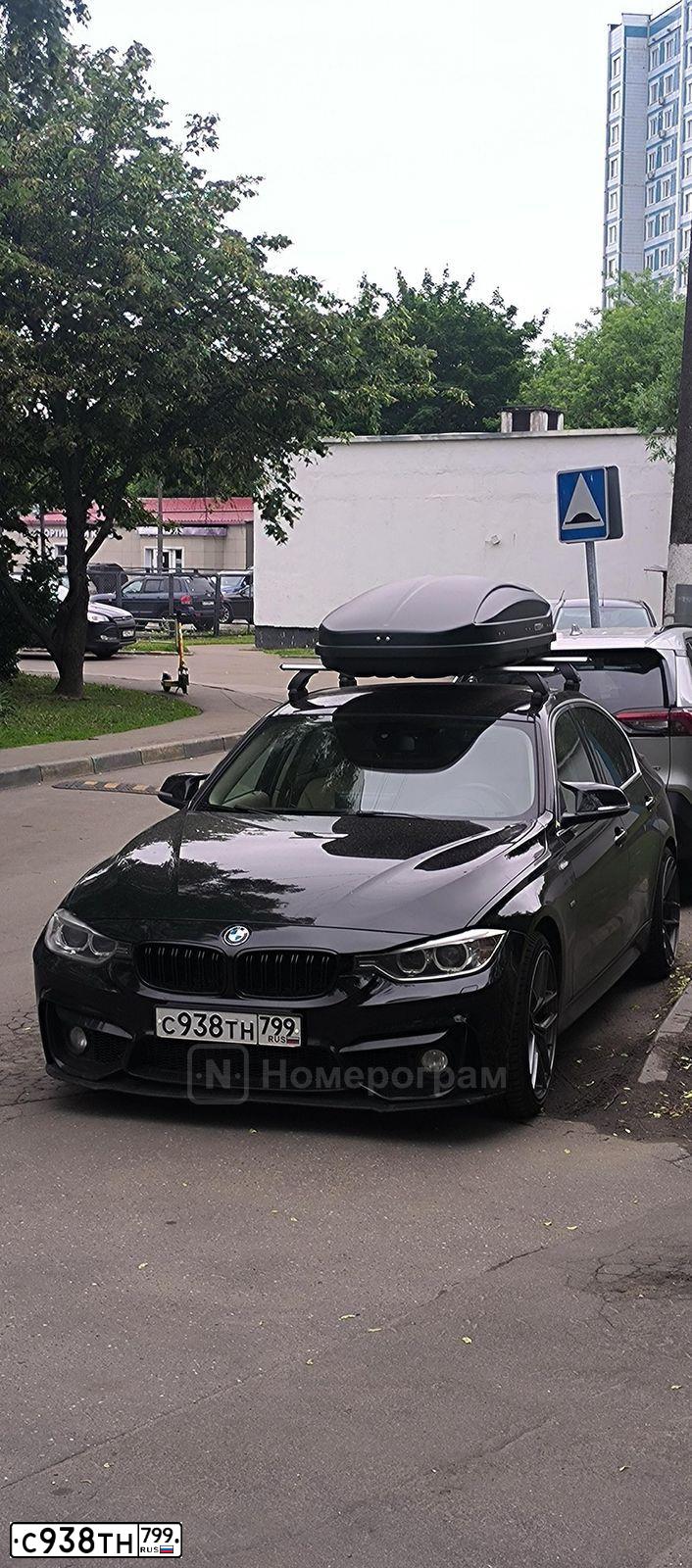 Фото автомобиля BMW 320I XDRIVE, 2012 — госномер С938ТН799